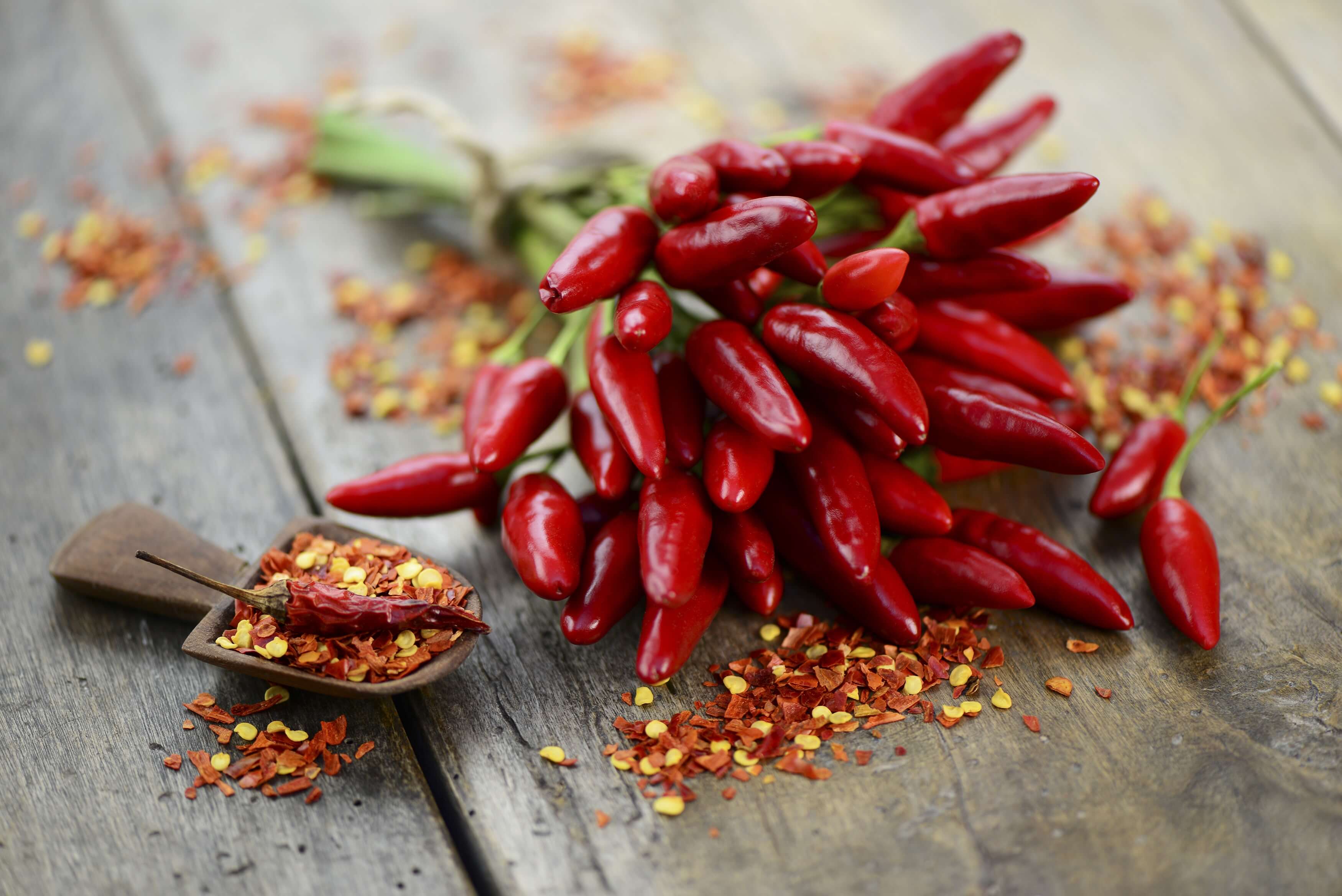 Chilipepers afvallen