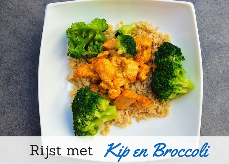 doorgaan met chef Neuropathie Rijst met kip en broccoli - Gezondblog