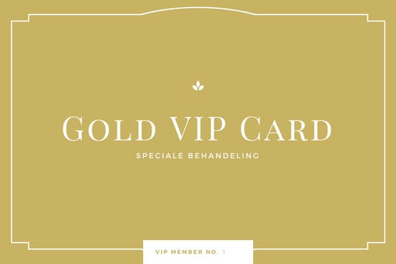 Gold Minimal Classy ID Membership Card