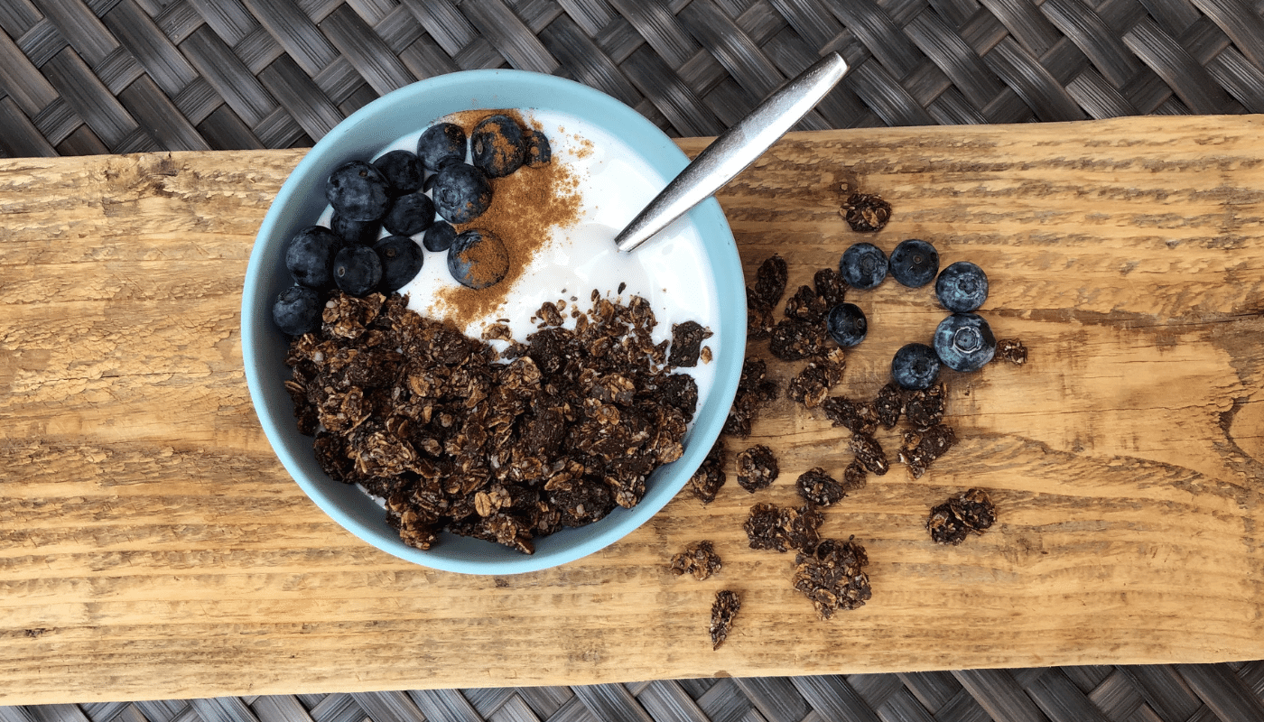 chocolade granola / cruesli zelf maken