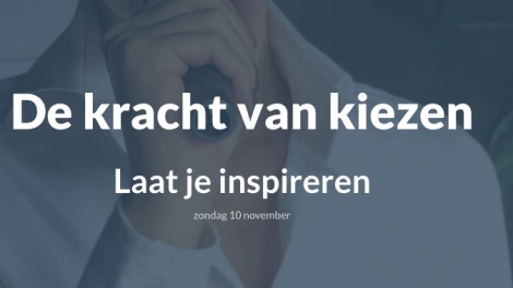de kracht van kiezen